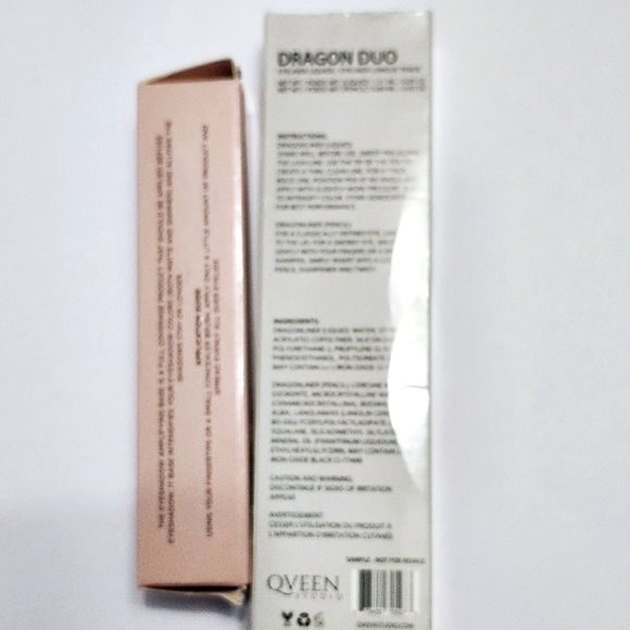 2pc Set QVEEN Dragon Duo Eyeliner & Ace Beaute Eyeshadow Base Medium - Picture 3 of 3